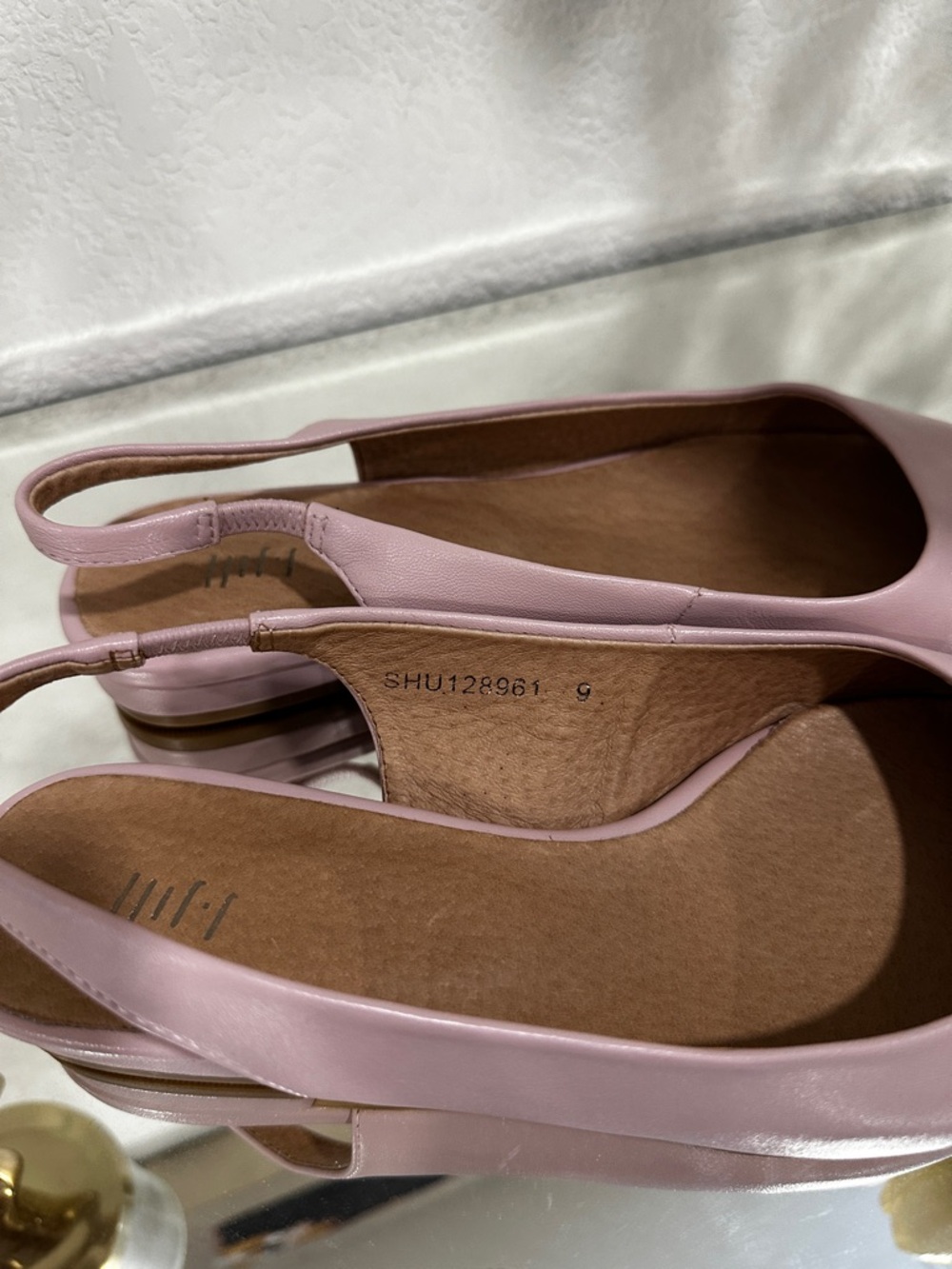 J. Jill Pale Pink Pointed Slingback Flats - Picture 7 of 7